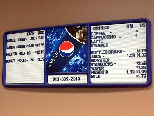 Menu Board