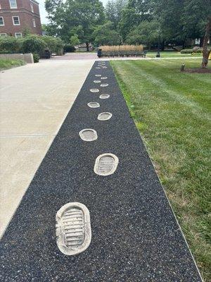 Neil Armstrong footprints