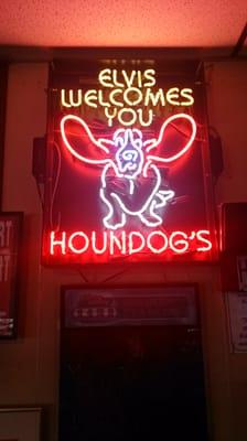 Houndogs custom made NEON