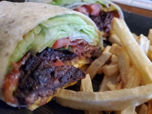 Will's Favorite Burger Wrap