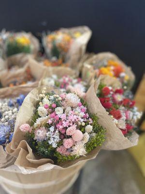 beautiful dried blooms