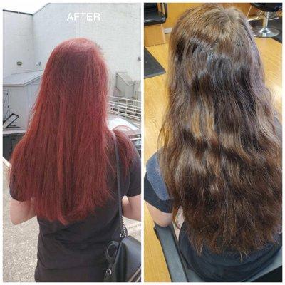 Dianne created this beautiful redhead!