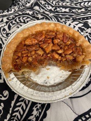 Pecan Pie. Sorry I ate half of it before taking a pic