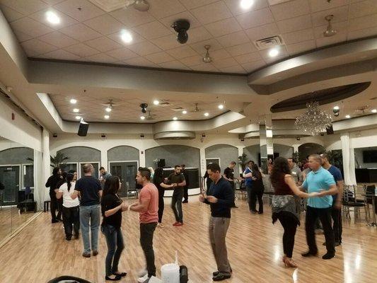 Bachata class every Tuesday at 8:15pm! Learn what all the craze is about with step by step instruction.