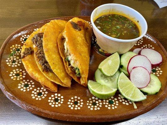 Birria tacos