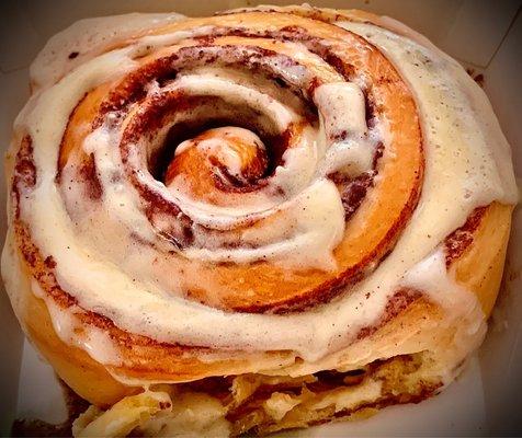 Hot, sweet, gooey, flavorful, DELICIOUS! Cinnabon!