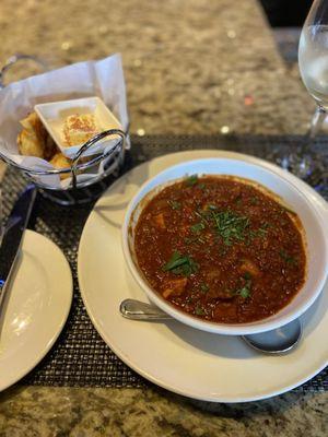 Chili with sweet potato