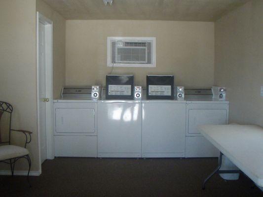 Secure laundry facilities