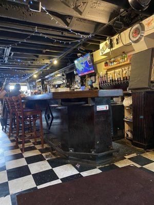 Bar area! They have a few beers on tap to choose from!