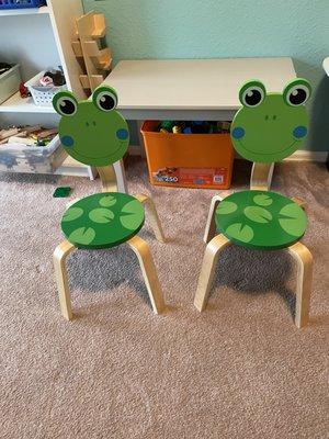 Happy frog chairs