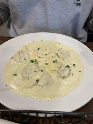 Italian Sausage Ravioli - Oh my gosh this was incredible.