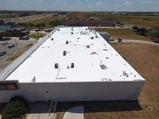 Outlet Mall 
Best commercial roofing company in Central Tx