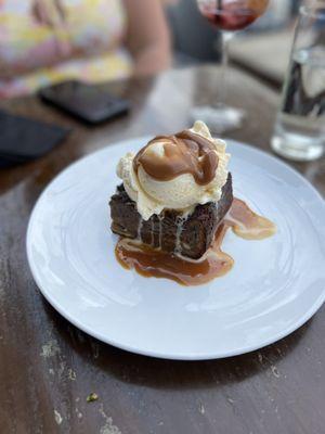 Bread pudding dessert