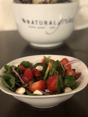 Strawberry feta salad