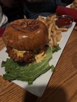 Fried chicken sandwich