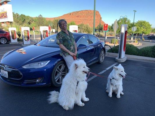 Tesla supercharger