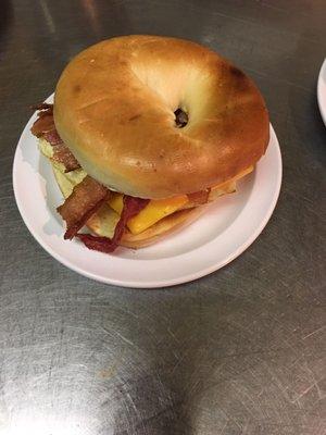 Bacon egg & Cheese