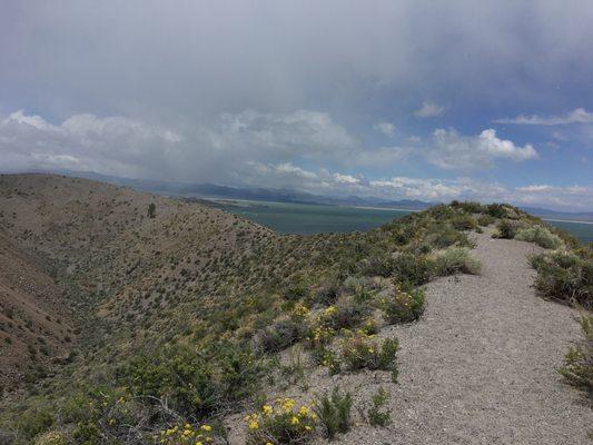 From June 2017, when we encountered a late spring storm.