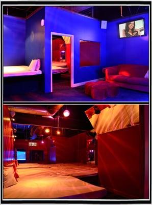 Miami Velvet's large couples play room has mirrors, mood lighting, and gives you everything you need to make the magic happen.