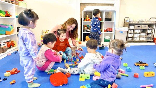 Children playing together