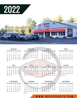 Share the year with Healey Auto!