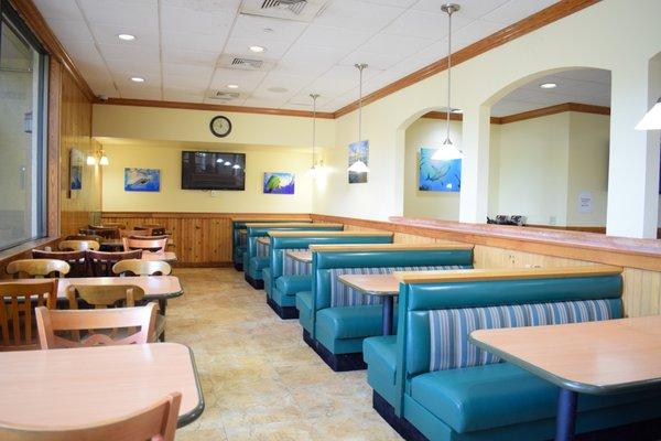 Cafeteria sitting area