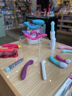 Selection of rechargeable toys