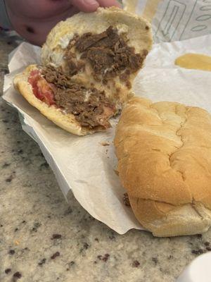 Steak sub