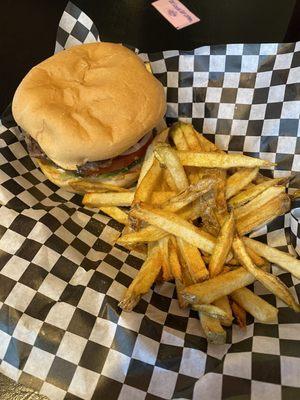 1/4# Hamburger & Fresh Cut French Fries