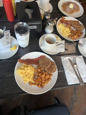 Large breakfast