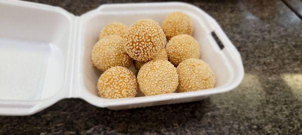 Sesame balls