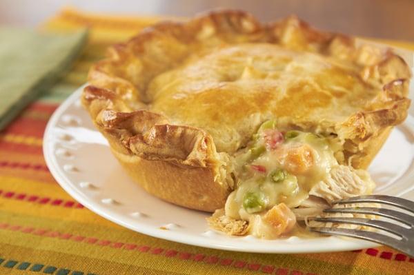 Delicious pot pies