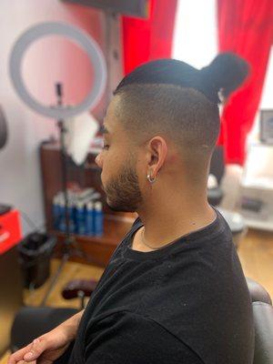 High mid fade