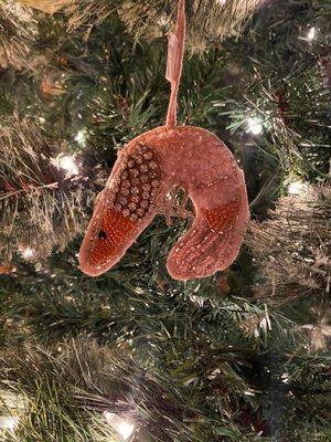 Shrimp ornament