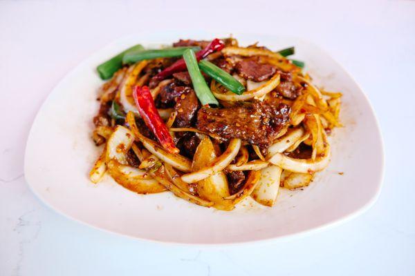 Beef chow mein