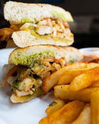 Chicken Pesto Panini