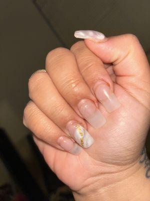 You would not think these nails are just over a week old..