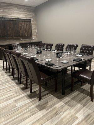 Private Dining Room