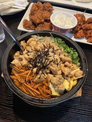 Soy Garlic Chicken Bibimbap