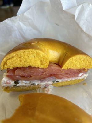 Lox bagel. So good.