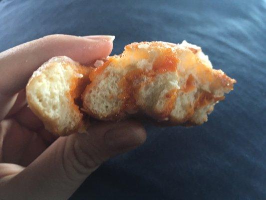 Orange Knot donut