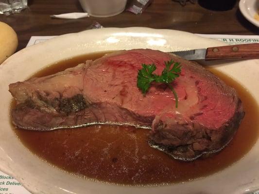 14 oz Prime Rib - awesome!