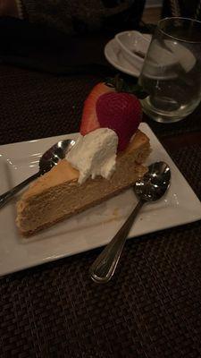 Pumpkin cheesecake