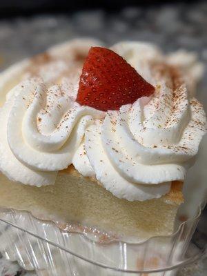 Wegmans tres leches cake is outstanding. $4.50 for a small slice.