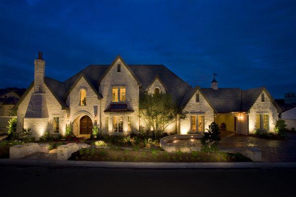 Residential uplighting!