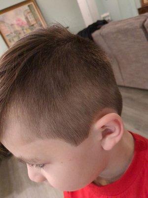 Little boy cut