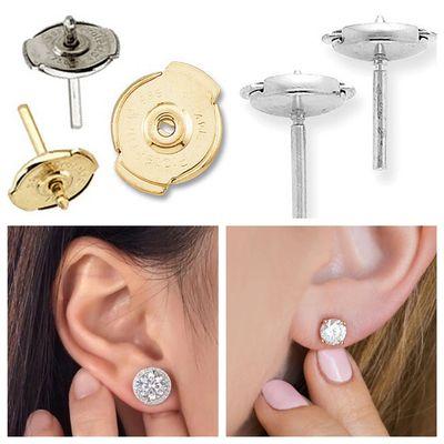 Earrings are the most lost jewelry item. Let us show you the Guardian System for your earrings and install them so you won't lose yours.