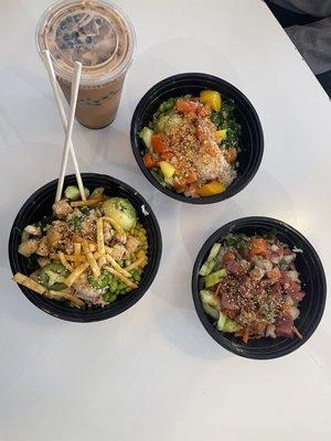 Poke Bowls and Thai Bubble Milk Tea