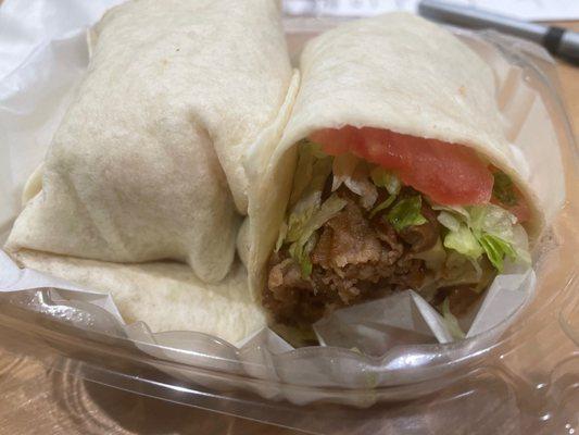 Philly steak wrap