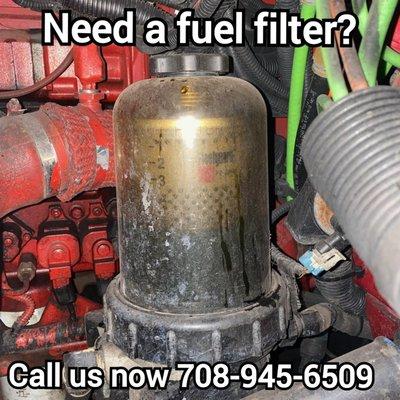 Mobile Truck Repair fuel filter service